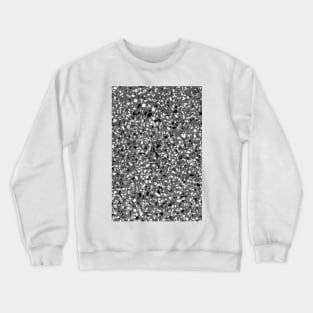 Dark Grey Monochrome Speckles Crewneck Sweatshirt